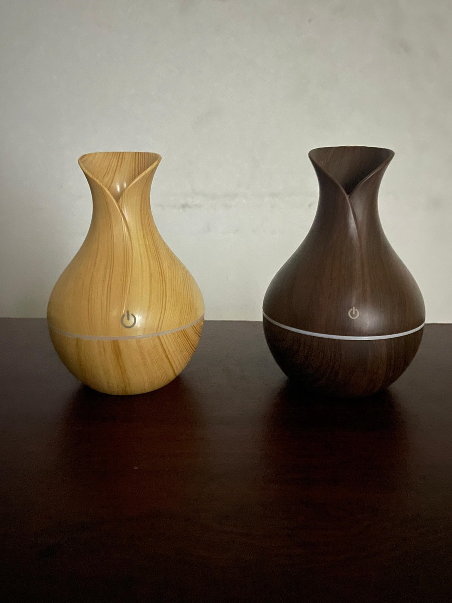 فواحة خشبية كلاسيكية  LED