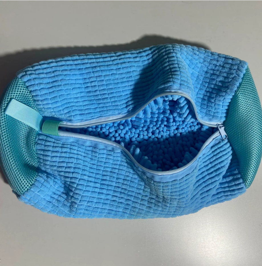 كيس غسيل الأحذية المايكروفايبر