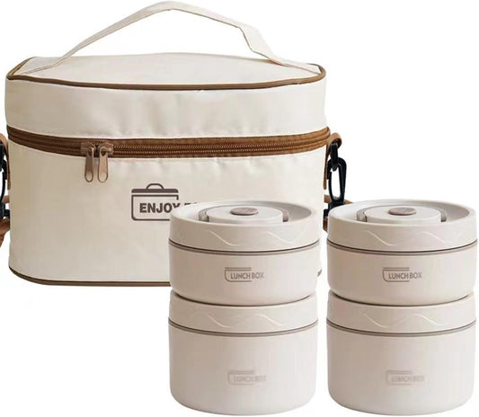 لانش بوكس حراري 4 قطع